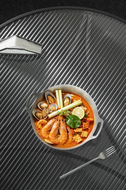 Stainless Steel Dry Pot Serving Pan - product image 1