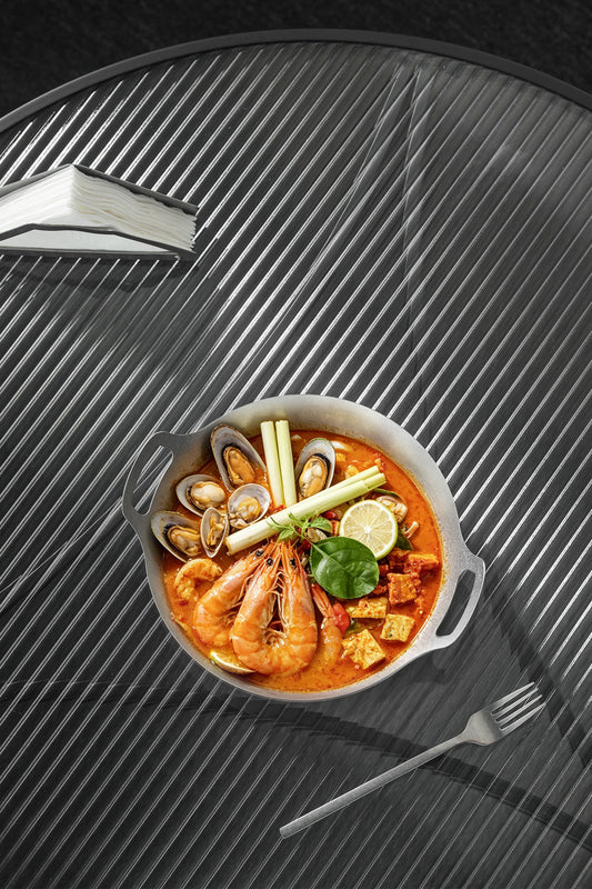 Stainless Steel Dry Pot Serving Pan - product image 1