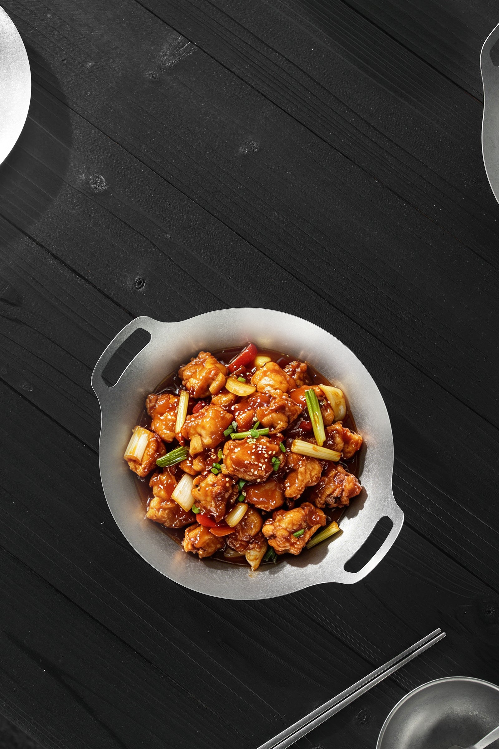 Stainless Steel Dry Pot Serving Pan - product image 2