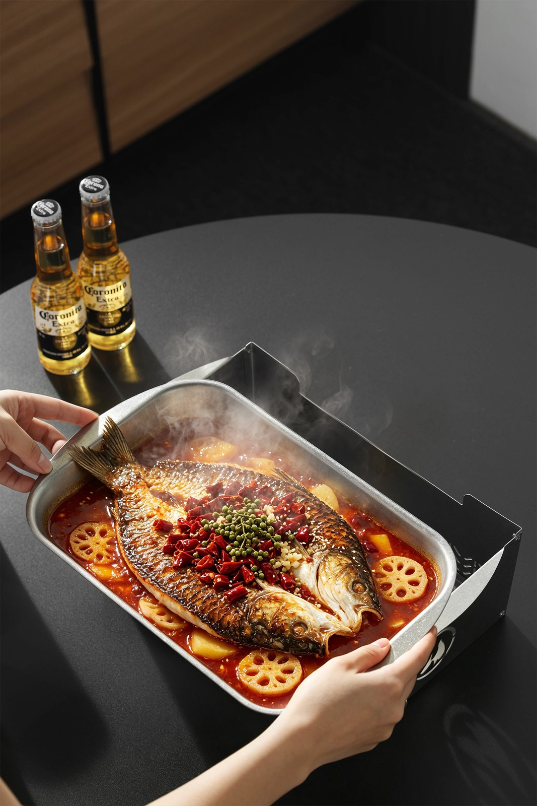 Stainless Steel Fish Warming Stands - product image 1