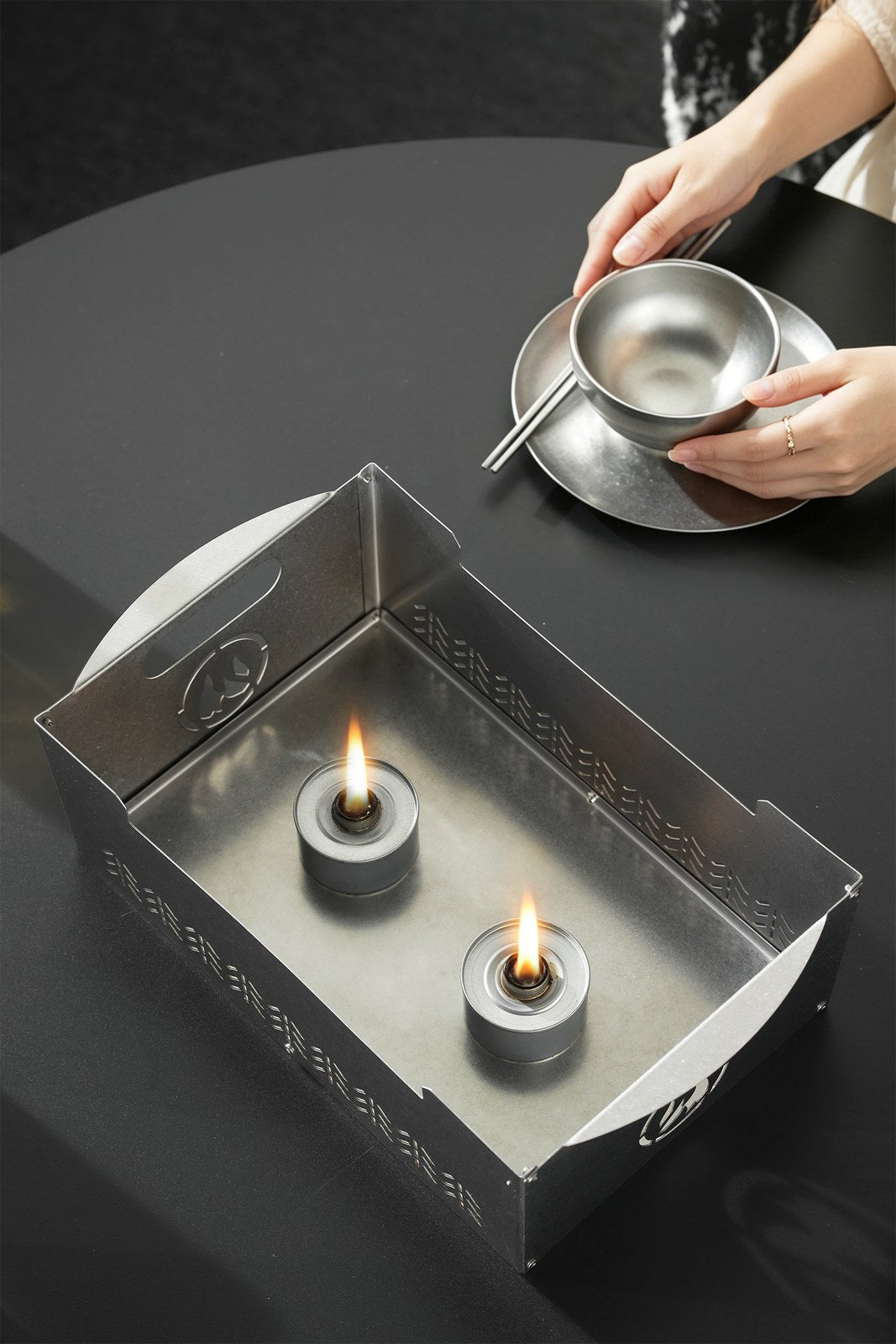 Stainless Steel Fish Warming Stands - product image 4