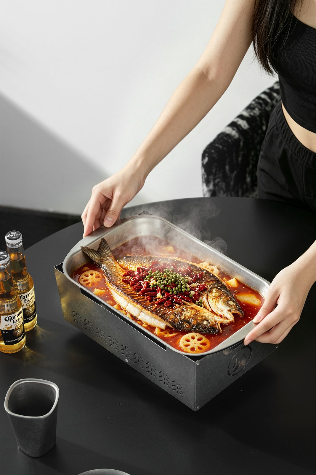 Stainless Steel Fish Warming Stands - product image 2
