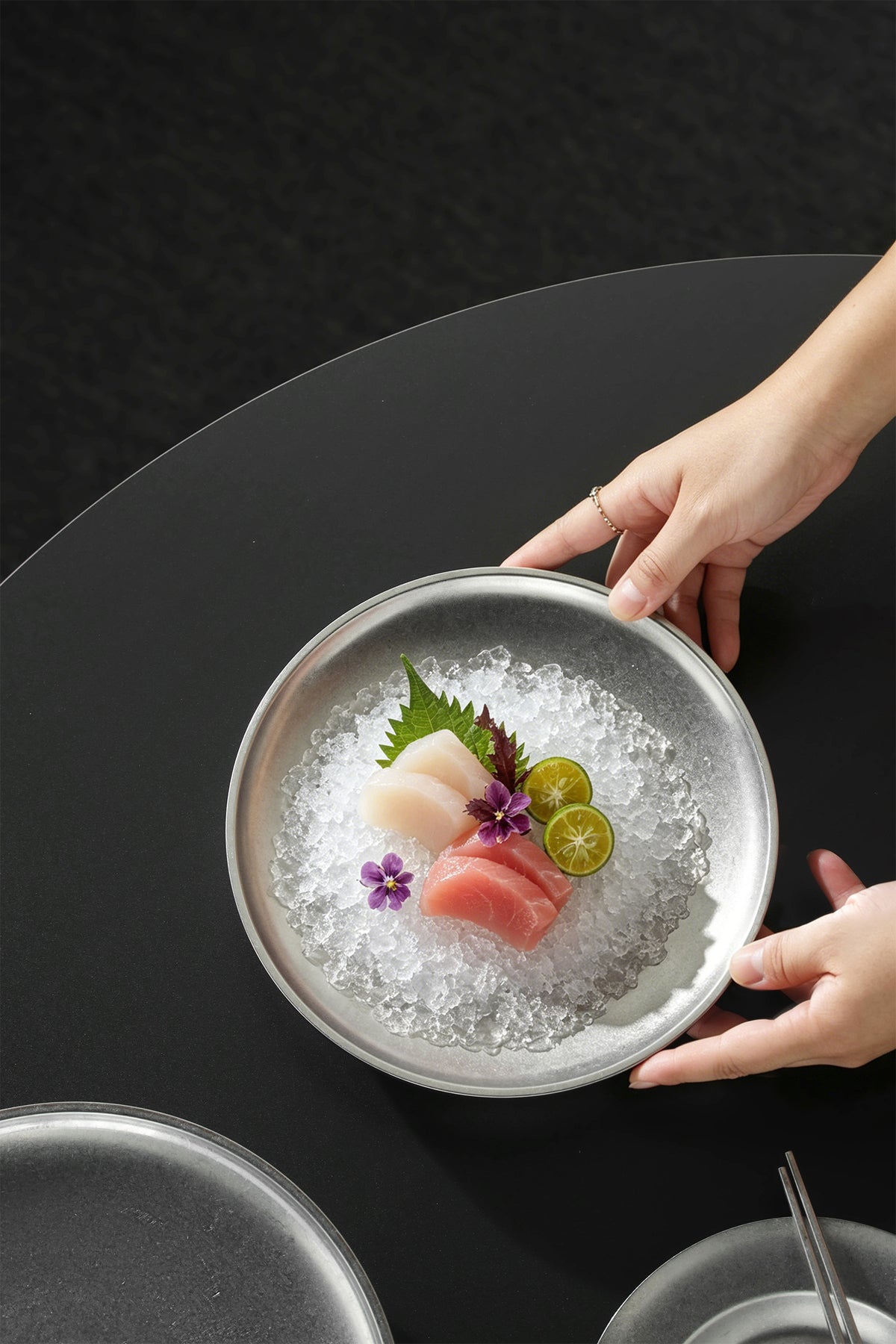 Chilled Stainless Steel Serving Plates - product image 4
