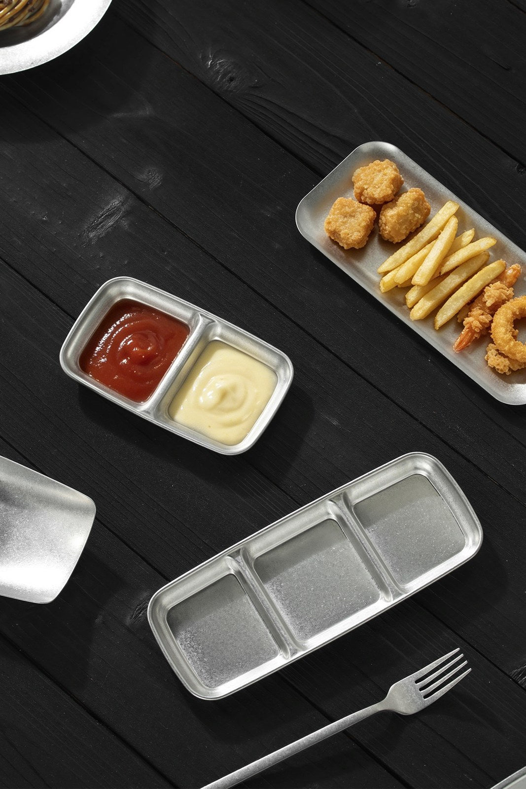 Square Compartment Sauce Dishes - product image 3