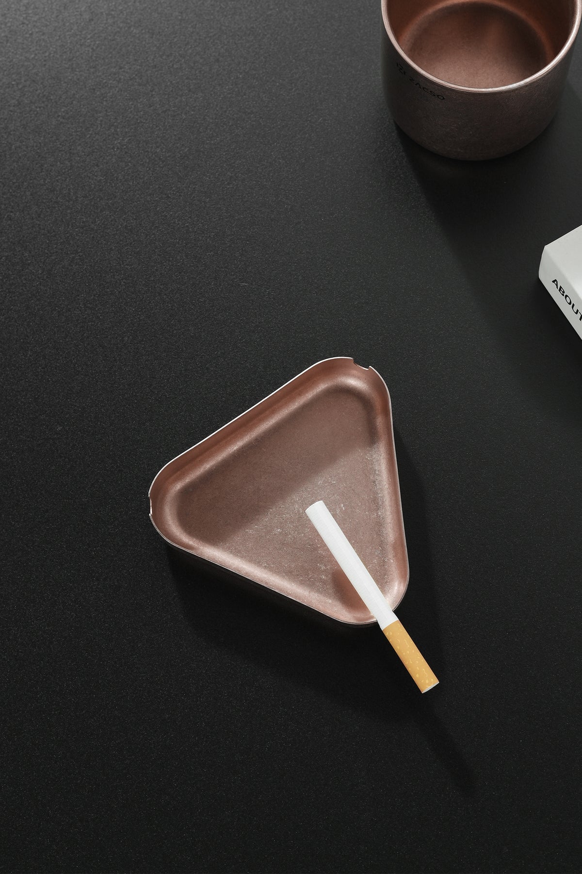 Geometric Stainless Steel Ashtrays - product image 1