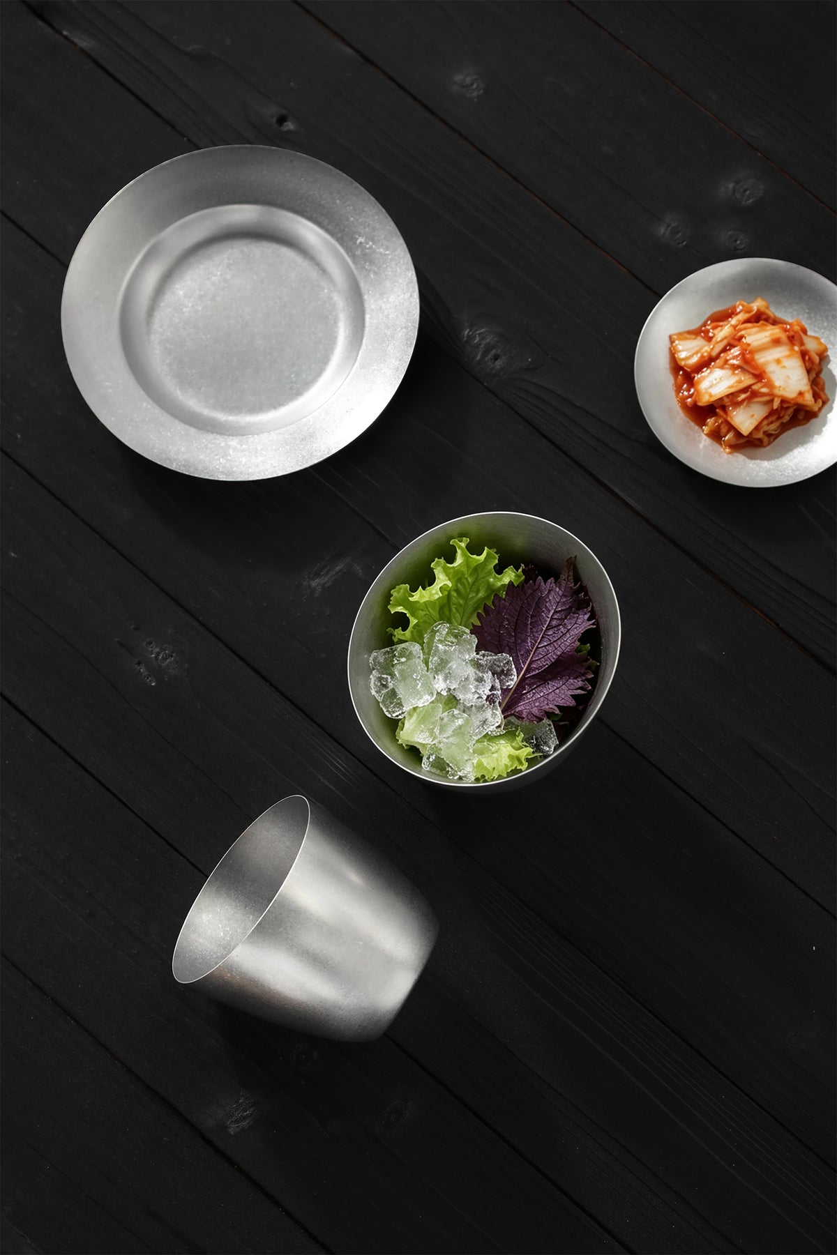 Slanted Stainless Steel Serving Bowls - product image 2