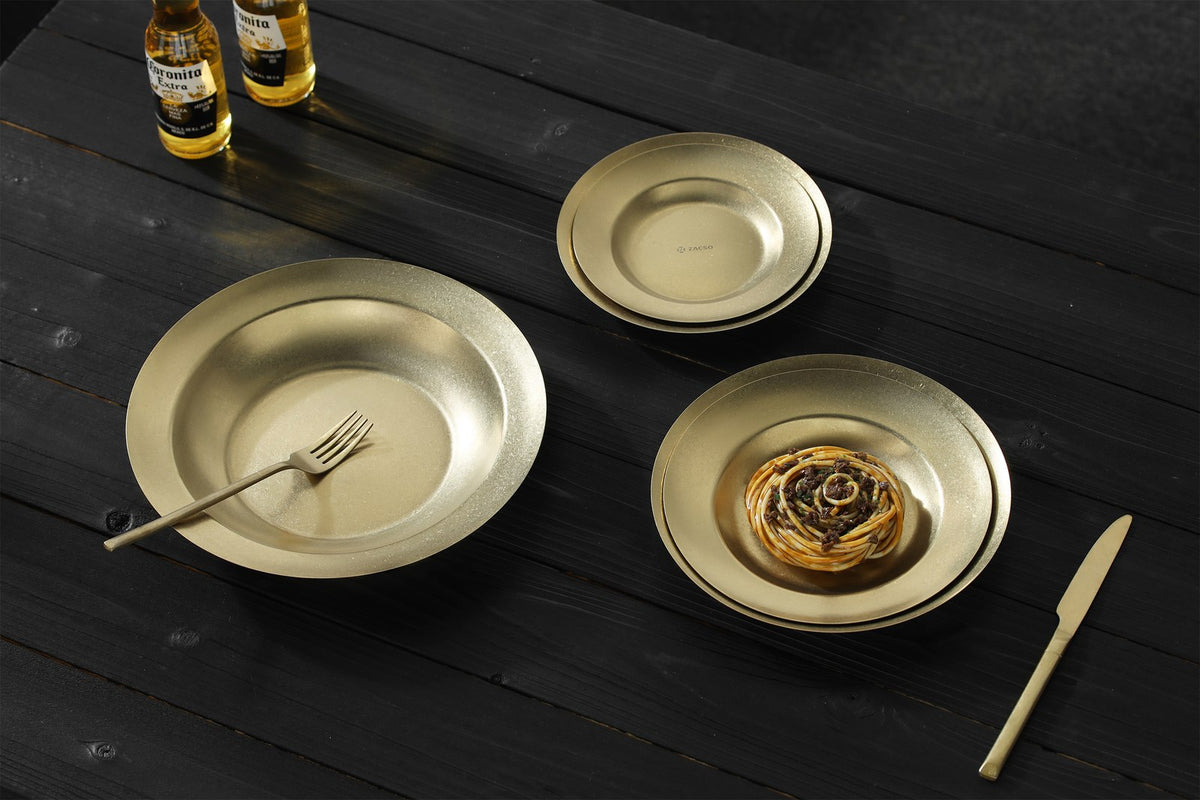 Round Deep Dinner Plates - product image 3