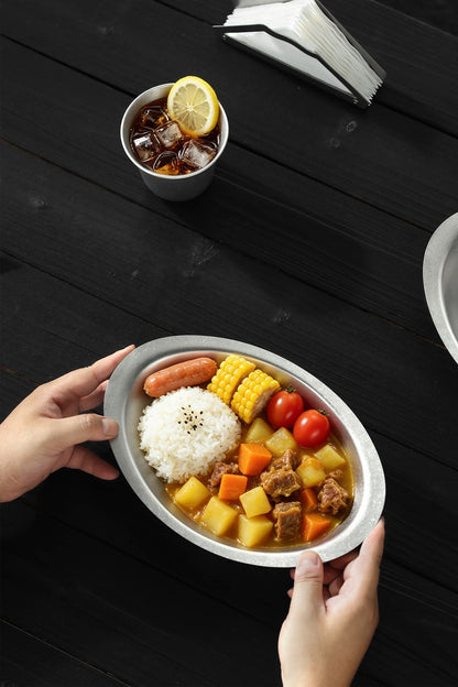 Oval Curry & Pasta Plate - product image 3