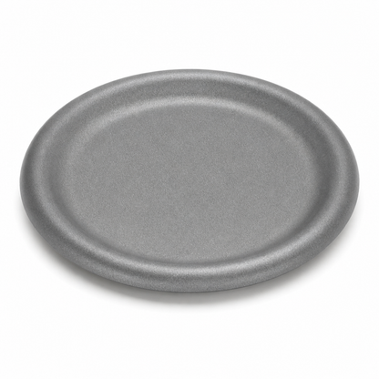 AILUKE AL-SG-BP26 26 cm stainless steel steak plate on white background