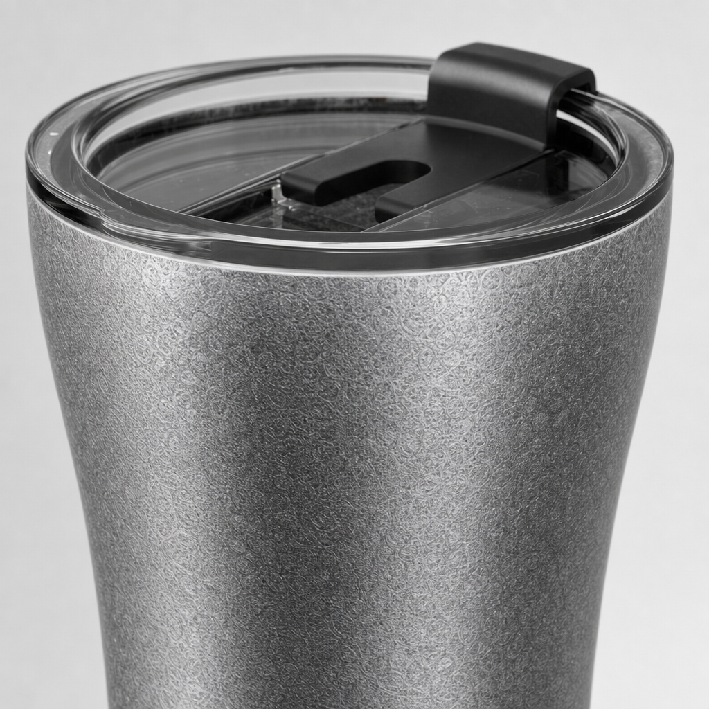 AILUKE AL-SG-CM08 snowflake gray brushed stainless steel material close-up