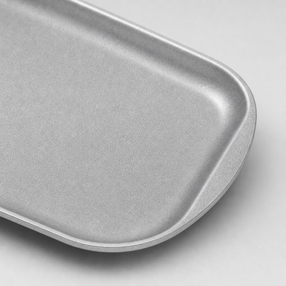 AILUKE AL-SG-CT27 snowflake gray brushed stainless steel material close-up