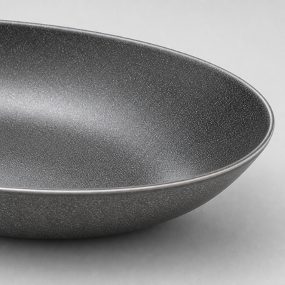 AILUKE AL-SG-OP26 snowflake gray brushed stainless steel material close-up
