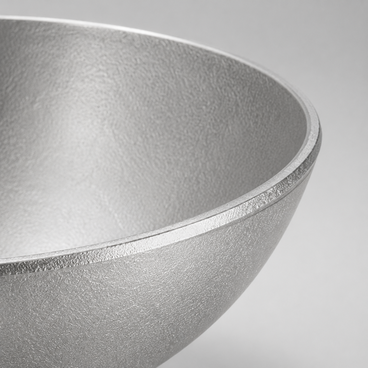 AILUKE AL-SG-RB20 snowflake gray brushed stainless steel material close-up